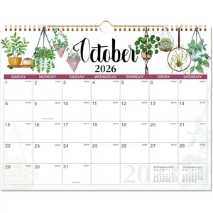 2026 Calendar - 2026 Wall Calendar 12 Month, JAN 2026 - DEC 2026, Calendar 2026 for Wall, 14.8'' x 11.6'', Sturdy Binding, Julian Dates, Holiday Reminder, Large Ruled Blocks