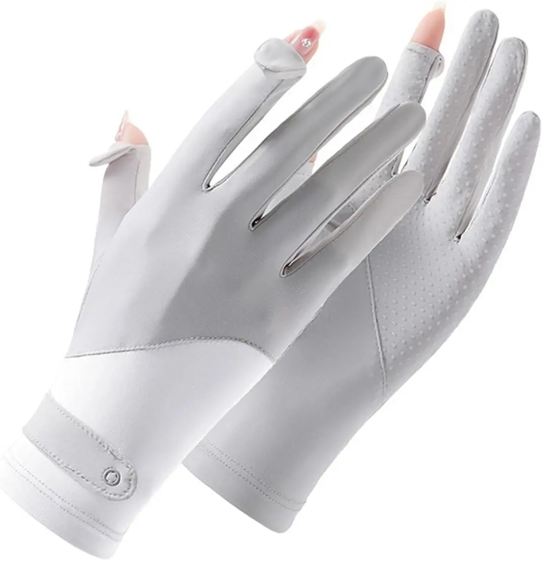 Full Finger UV Protection Gloves - Breathable Sun Gloves for Women, Cycling & Driving