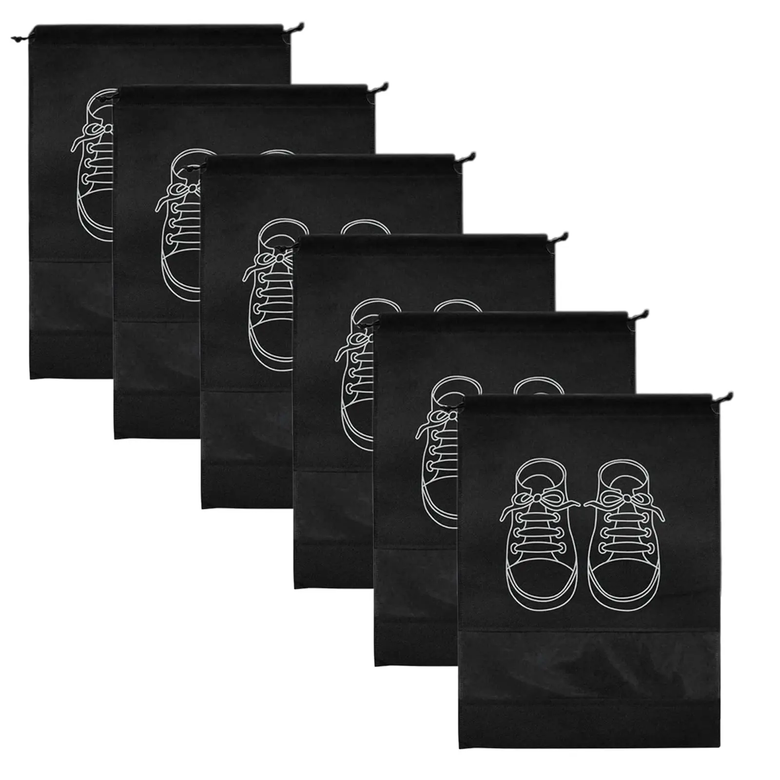 10 PCS Travel Shoe Bags with Rope for Men and Women Large Shoes  portable travel shoe bag Pouch OrganizersShoe Bags for Travel
