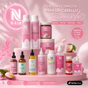 NhAir Luxury Hair Treatment Set - Cleansing Shampoo, Hydrating Conditioner, and Repair Moisturizer Hair Mask for Deep Moisture tiktokshopspringglowup
