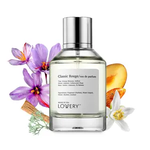 LoveryGifts Eau de Parfum Classic Rouge Perfume - Made in France