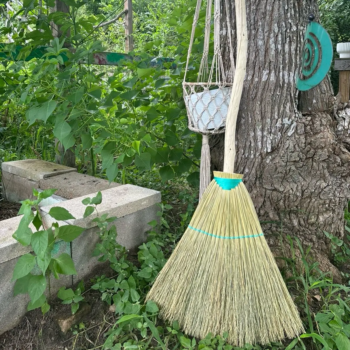 Aztec Fan Style Full size Sweeper Broom For Cleaning Aztec Fan Style Full size Sweeper Broom For Cleaning