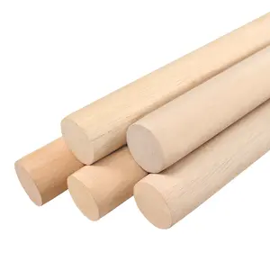 Wooden Dowel Rods for DIY Projects and Educational Toys