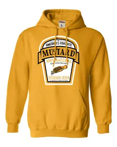 Mustard Label Funny Group Halloween Costume Unisex Sweatshirt Hoodie