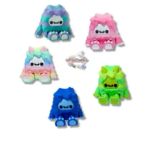 Baby Bigfoot | Yeti 3D Printed Articulated Deck Buddy Collectible Figurines Available in Various Colors, Decor