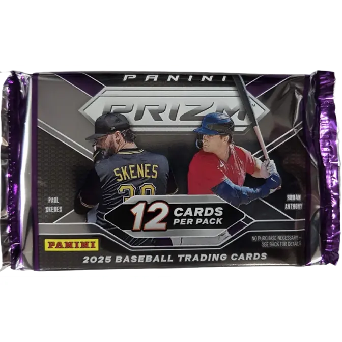 2025 Panini Prizm Baseball Hobby Pack (12 Cards)