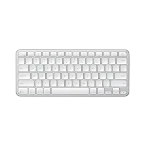 Satechi Slim EX1 Wireless Keyboard - Bluetooth + 2.4GHz 4-in-1 Multi-Device, Mac/Windows/Android, USB-C Rechargeable