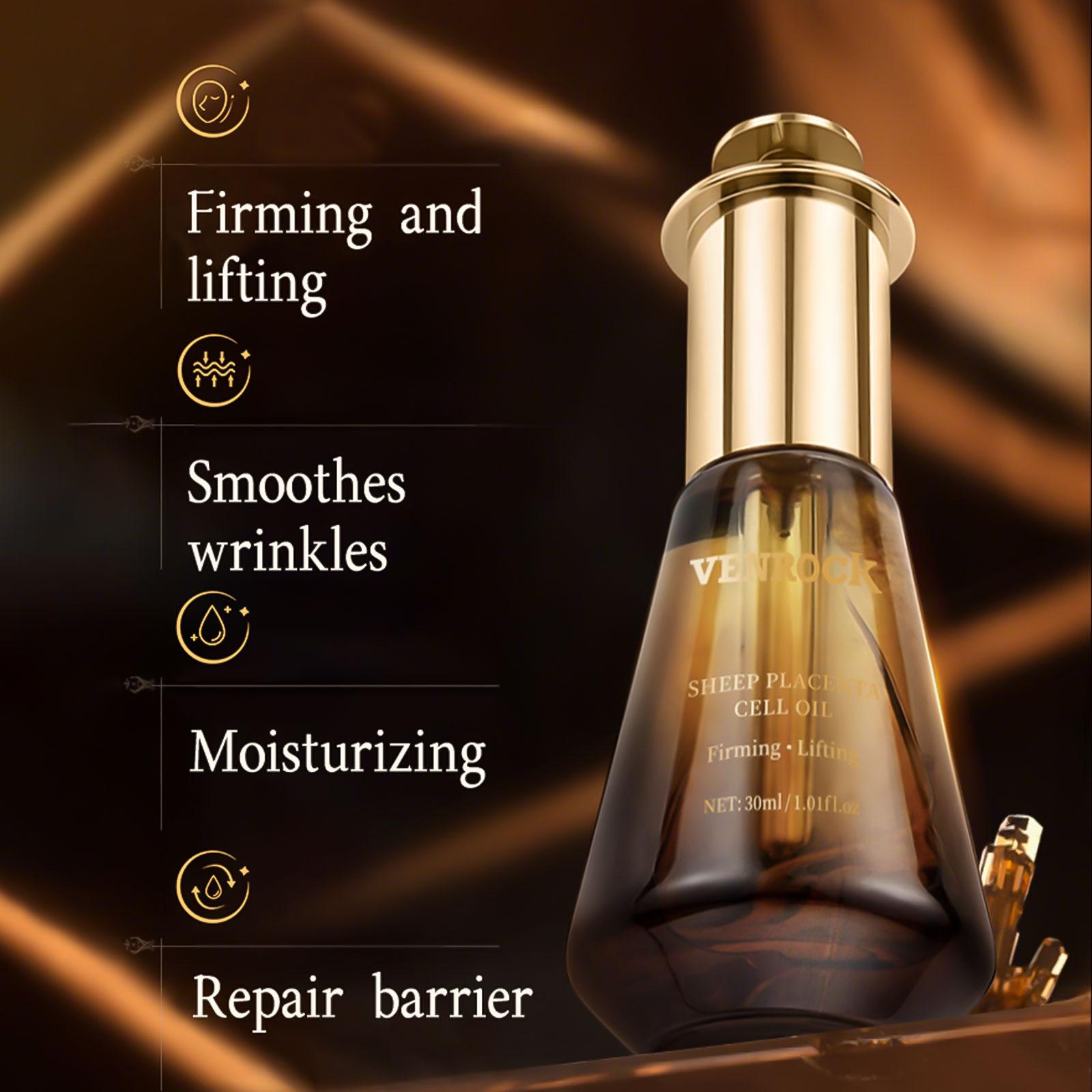 VENROCK Firming Face Oil | Placenta Cell Extract, Visibly Lifts, Smooths Fine Lines & Restores Barrier VENROCK Firming Face Oil | Placenta Cell Extract, Visibly Lifts, Smooths Fine Lines & Restores Barrier