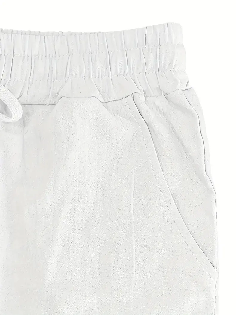 3-pack men’s casual pants, 100% cotton-linen comfortable, soft, breathable, lightweight drawstring pants with pockets, suitable for summer everyday wear, sports, leisure, and outdoor beach activities. 3-pack men’s casual pants, 100% cotton-linen comfortable, soft, breathable, lightweight drawstring pants with pockets, suitable for summer everyday wear, sports, leisure, and outdoor beach activities.