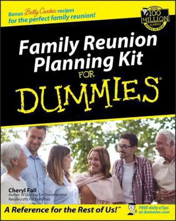 USED Book - Family Reunion Planning Kit for Dummies by Cheryl Fall (Paperback) - english