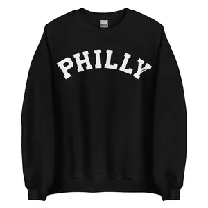 Classic Philly Arch Retro Philadelphia Crewneck Sweatshirt
