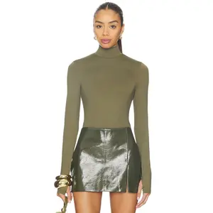 Nakedvice x REVOLVE The Imogen Top in Slinky Olive