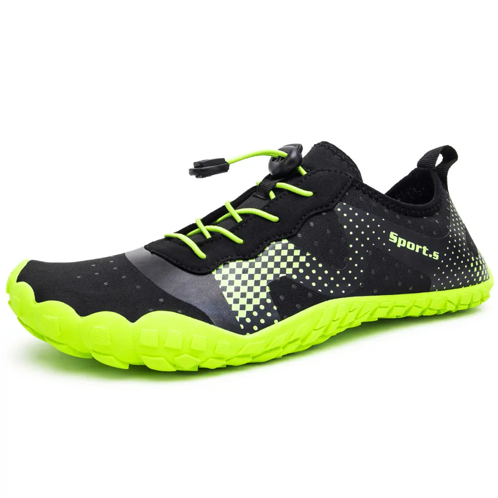 Water Shoes for Men and Women, Quick-Dry Barefoot Aqua Socks in Flexible Polyester Fabric with an Anti-Slip Sole for Multi-Sport Use