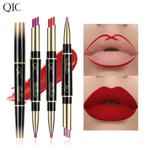 QIC Long-Lasting Lip Kit Lip Liner & Matte Lipstick Combo 12-Hour Wear Transfer-Resistant Formula Ideal for Weddings and Important Events