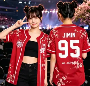 Kpop Group Bangtan Style Jersey, Custom Bangtan Boys Members Baseball Jersey For Army, Bangtan World Tour 2026 Merch Top, Bangtan Comeback 2026 Sports Vest
