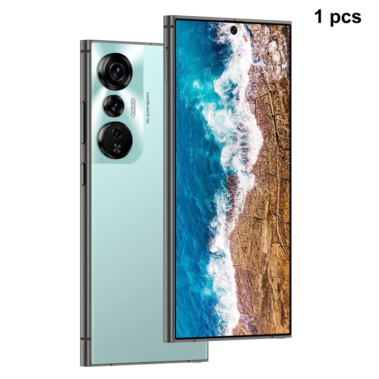 4100mah Long Battery Life, 6.75-Inch Large Screen, 4GB+64GB Memory, Dual Camera, Mt6750 Octa-Core, Android 10, Dual Sim, Student Affordable Phone, Android Smartphone