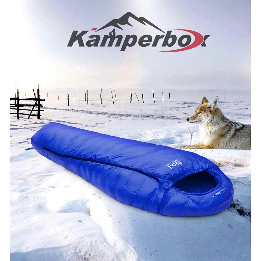 Kamperbox CW800 Winter Sleeping Bag Winter Ultralight Sleeping Bag Winter Camping Equipment built-in electric