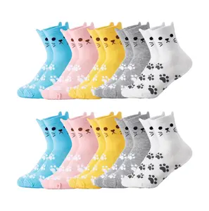10 Pairs Women's Cat Socks,Cute Animal Socks for Women Girls Ladies,Animal-Print Crew Socks,Novelty Casual & Perfect Birthday/Christmas Gifts,Hand Tools Kits