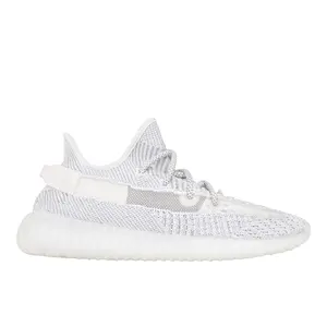 adidas Mens Yeezy Boost 350 V2 Lace Up Sneakers Shoes Casual - White adidas Mens Yeezy Boost 350 V2 Lace Up Sneakers Shoes Casual - White