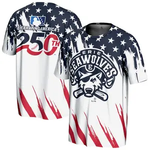 Erie SeaWolves Lightweight 250 Americana T-Shirt