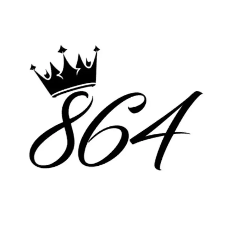Area Code With Crown (Put Area Code In Notes) Squatted Truck & Car Decal - Handmade in the US with Weather Resistant Vinyl