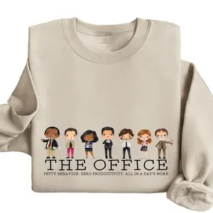 The Office Tv Show Sweatshirt Unisex, Michael Scott, Dwight Schrute, The Office Merch