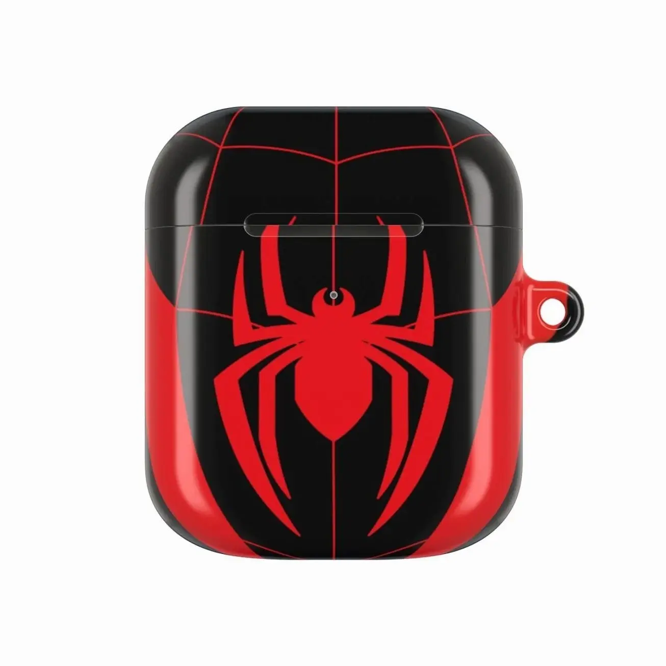 Red And Black Spider Costume AirPods Case