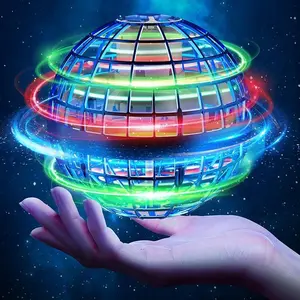 Hand-controlled space flying Orb ball toy, LED cool lights, space ball boomerang floating ball, galaxy finger carousel, cool toys for boys and girls, outdoor toys for teenagers, Halloween, Easter, Christmas gifts Neon