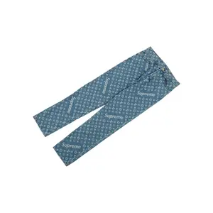 Monogram Regular Jeans "Louis Vuitton X Supreme" 1A3FA0 Monogram Regular Jeans "Louis Vuitton X Supreme" 1A3FA0