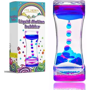 Liquid Motion Bubbler - Sensory Fidget Desk Toy for Kids & Adults - Fidget Tubes for Stress Relief and Focus- Calming Visual Bubbler Toys for Classroom, Desk Decor, Gift IdeaIMPI