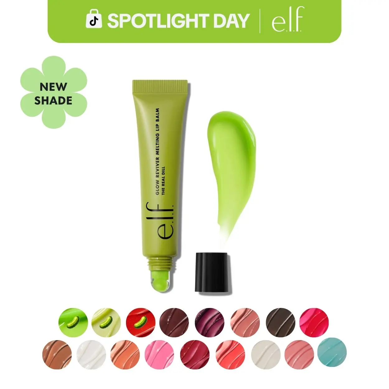 e.l.f. Glow Reviver Melting Lip Balm, Hydrating Lip Balm High-Gloss Shine and Buildable Color 15.4mL