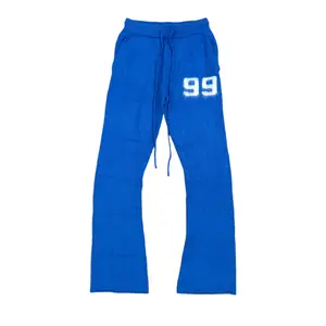 Mohair Pants Royal Blue