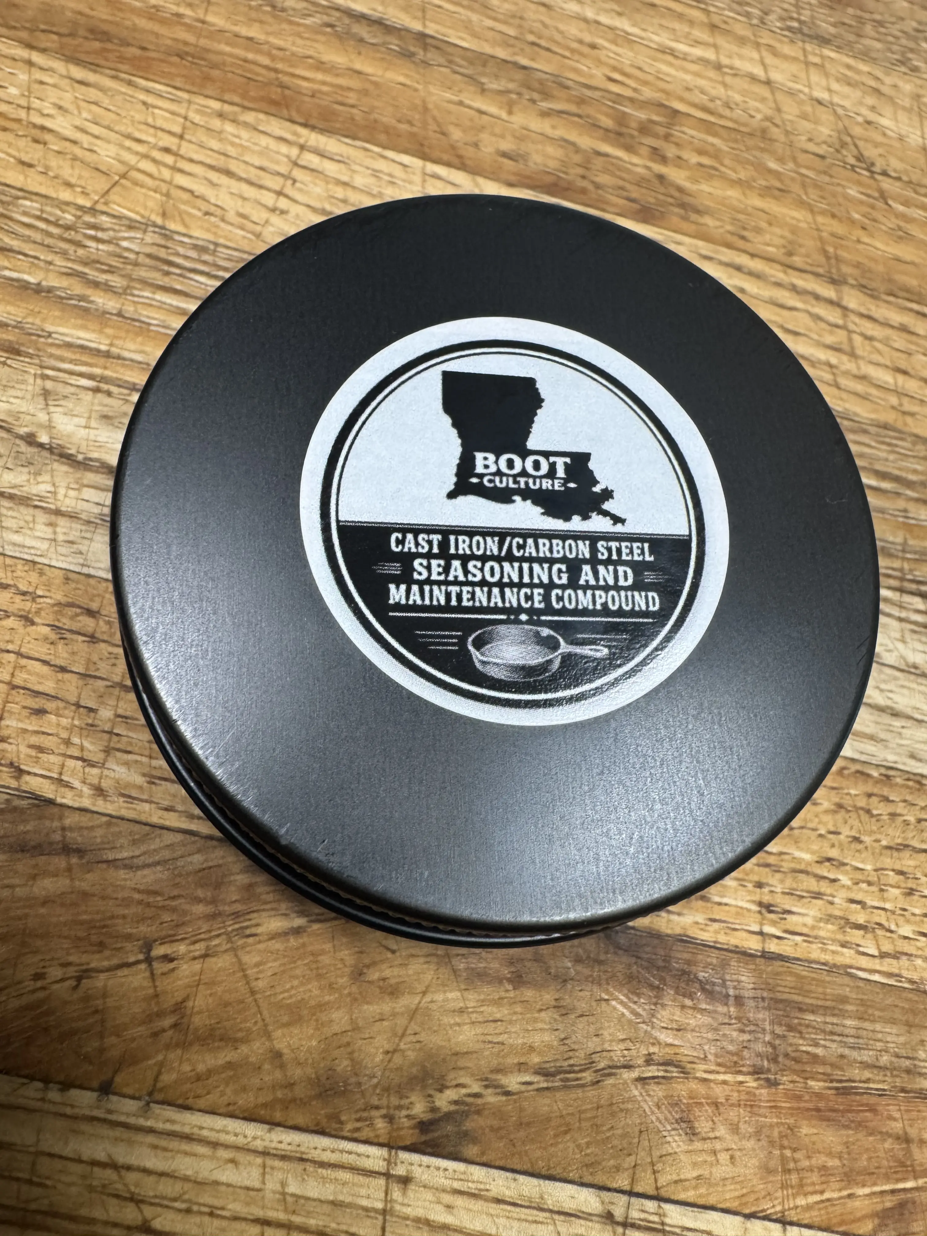 Boot Culture Cast Iron Seasoning and Maintenance Compound