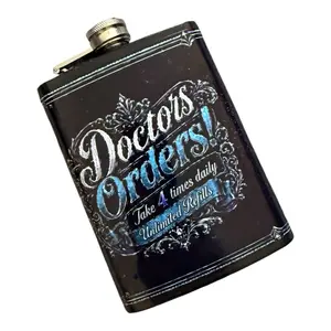 Doctor’s Orders Custom Flask