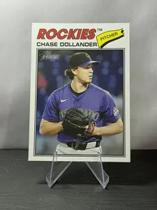 2026 Topps Heritage Chase Dollander Colorado Rockies Near Mint or Better