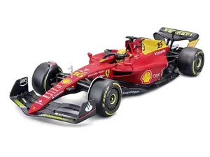 Ferrari F1-75 #16 C. Leclerc (2022 Formula Racing Italian GP – Giallo Modena Special Edition) Diecast 1:18 Scale Model - Bburago 16811CLMZ