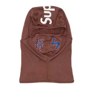 Supreme MLB Kanji Teams New York Mets Lightweight Balaclava Brown