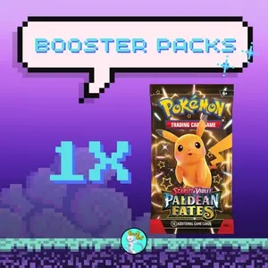1x Scarlet & Violet - Paldean Fates Booster Packs Pokemon