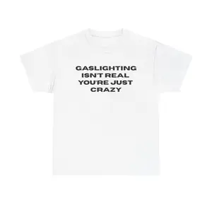 THE GASLIGHT SHIRT - Tshirt Casual Classic Cotton Fashion Menswear Tee Streetwear Unise