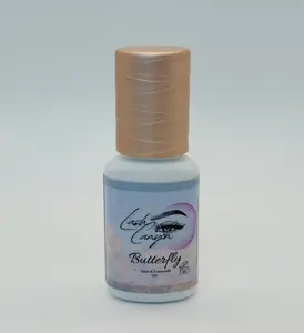 Lady Canyon Butterfly Lash Glue 0.03 Second Dry Time Ultra-Fast 5ml for Volume & Mega Volume Eyelashes Extensions