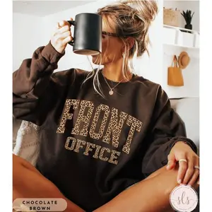 School Front Office Crewneck, Cozy Secretary Sweatshirt, Office Staff Casual Sweater, Everyday Work Comfort Top