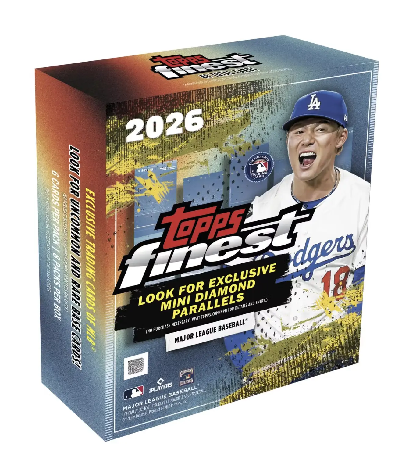 2026 Topps Finest Baseball Mega Box