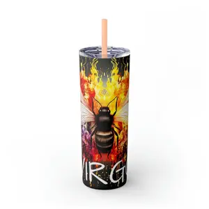 Virgo/Bee Zodiac Tumbler!