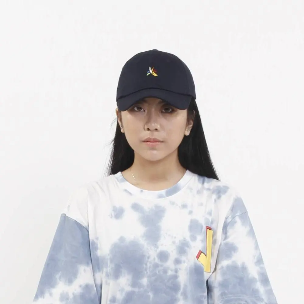 Banana Embroidery Ball Cap- Navy