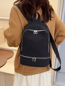 Women's 3-In-1 Lightweight Nylon Backpack, 0.2kg Ultra-Light Convertible Shoulder Bag, Available in 5 Colors