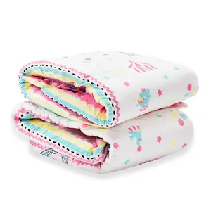 LITTLEFORBIG Women's Adult Briefs with Tabs, Thick High Absorbency for Overnight Leak Protection, Cute Assorted Circus Prints, 2-Pack Soft