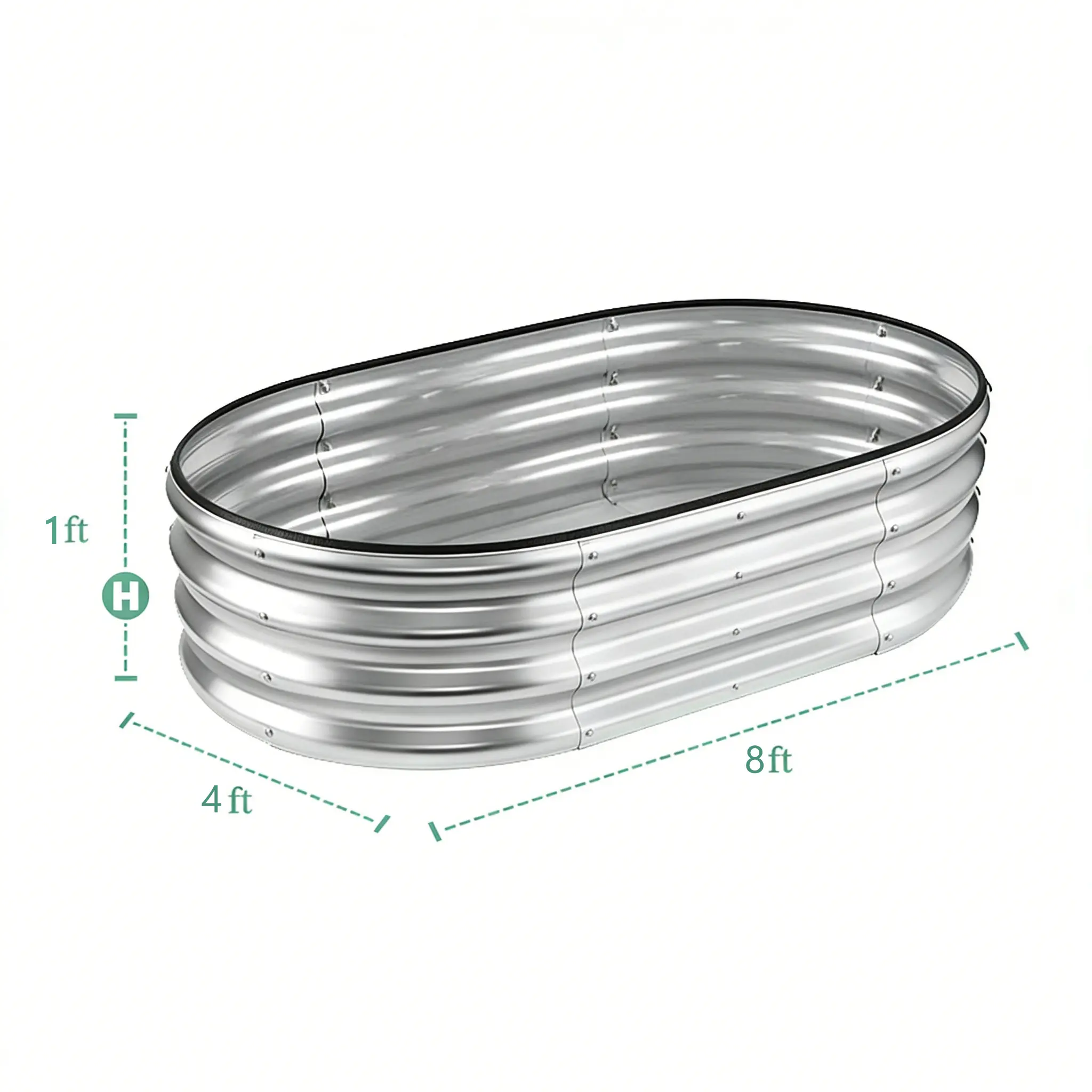 8*4*1FT Garden Bed Set