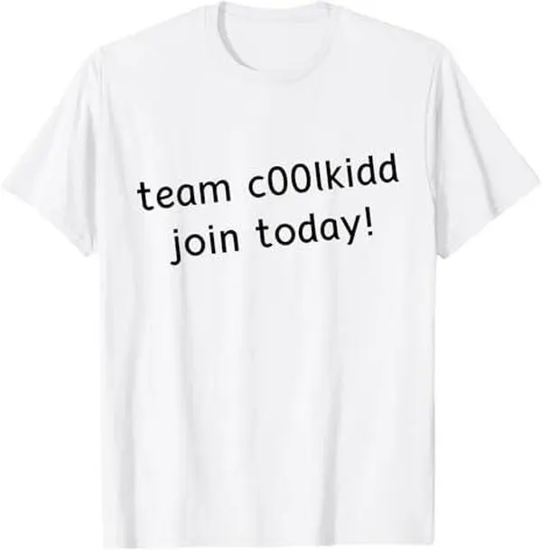 Team C00lkidd Join Today Funny Trending Quote Womens Mens T-Shirt