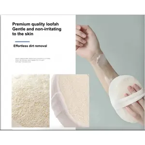 Hot Sale Whole Bath Loofah & Loofah Pad, Natural Eco-Friendly Shower Cleaning Sponge