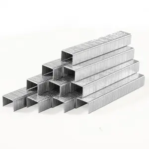 Heavy Duty T50 5/16 inch Length Staples 1000-Count, 3/8" Crown 20 Gauge Galvanized, for Pneumatic, Electric, Manual T50 Stapler